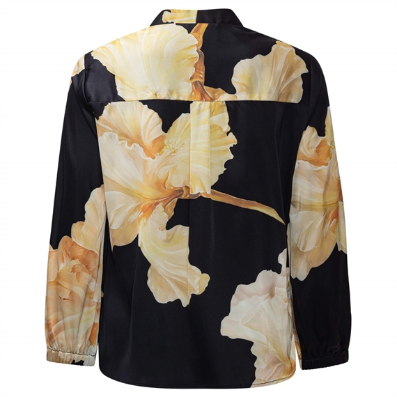 Karmamia Jody Skjorte, Gold Maxi Flower 